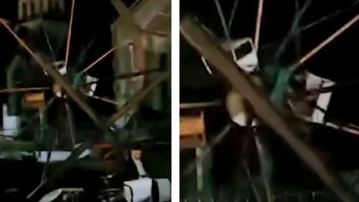 Clipe de groază la un bâlci din județul Timiș. Un carusel s-a desprins sub privirile îngrozite ale părinților. Mai mulți copii se aflau în el în momentul accidentului