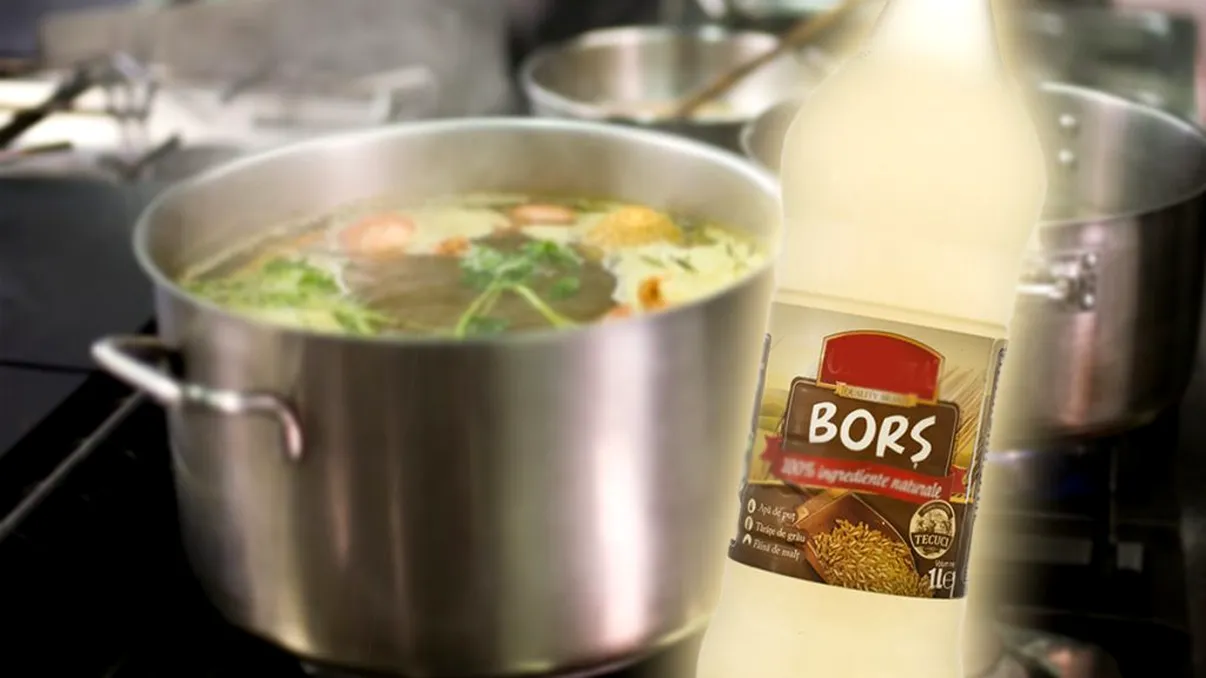 Când se pune borșul în ciorba de perișoare. Greșeala care îi poate strica tot gustul, detaliul care face diferența