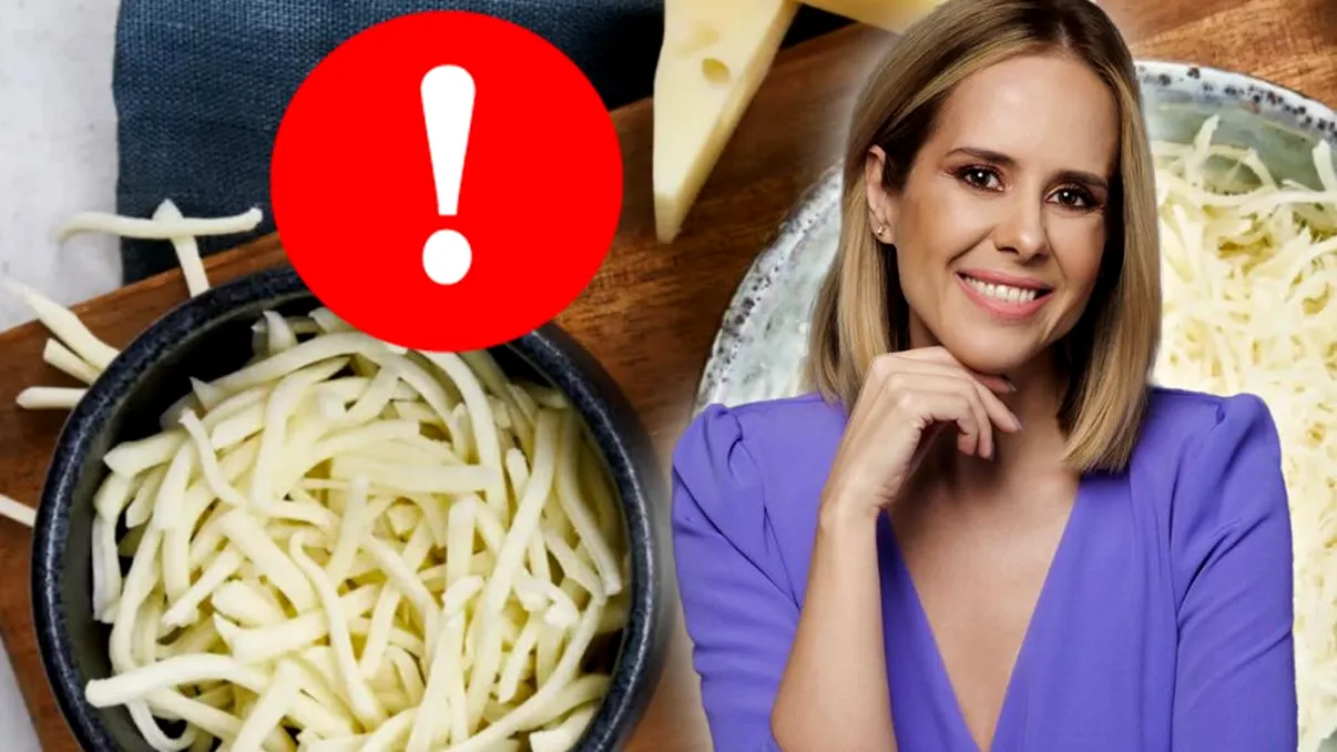 De ce să nu cumperi brânză rasă din magazin. Mihaela Bilic atrage atenţia asupra pericolului la care se expun românii