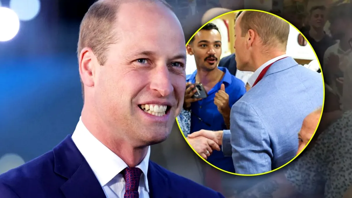 Prințul William s-a revăzut cu unul dintre idolii săi din copilărie, iar momentul a fost emoționant: ”Chiar tu ești?” VIDEO
