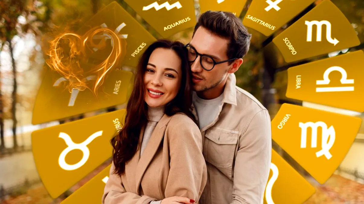 Zodiile care îşi vor întâlni jumătatea până la final de octombrie 2023. Vor avea o toamnă de invidiat, iubirea va pluti în aer