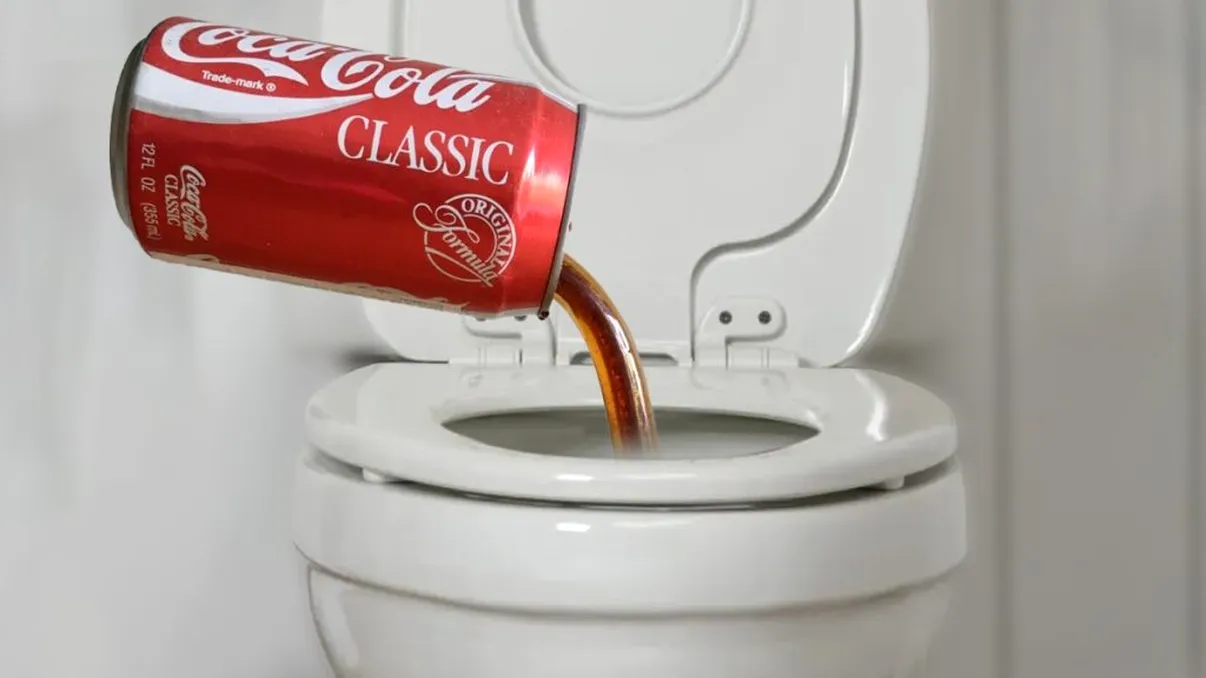 A pus Cola în toaletă și a rămas fără cuvinte. Ce s-a întâmplat în câteva minute