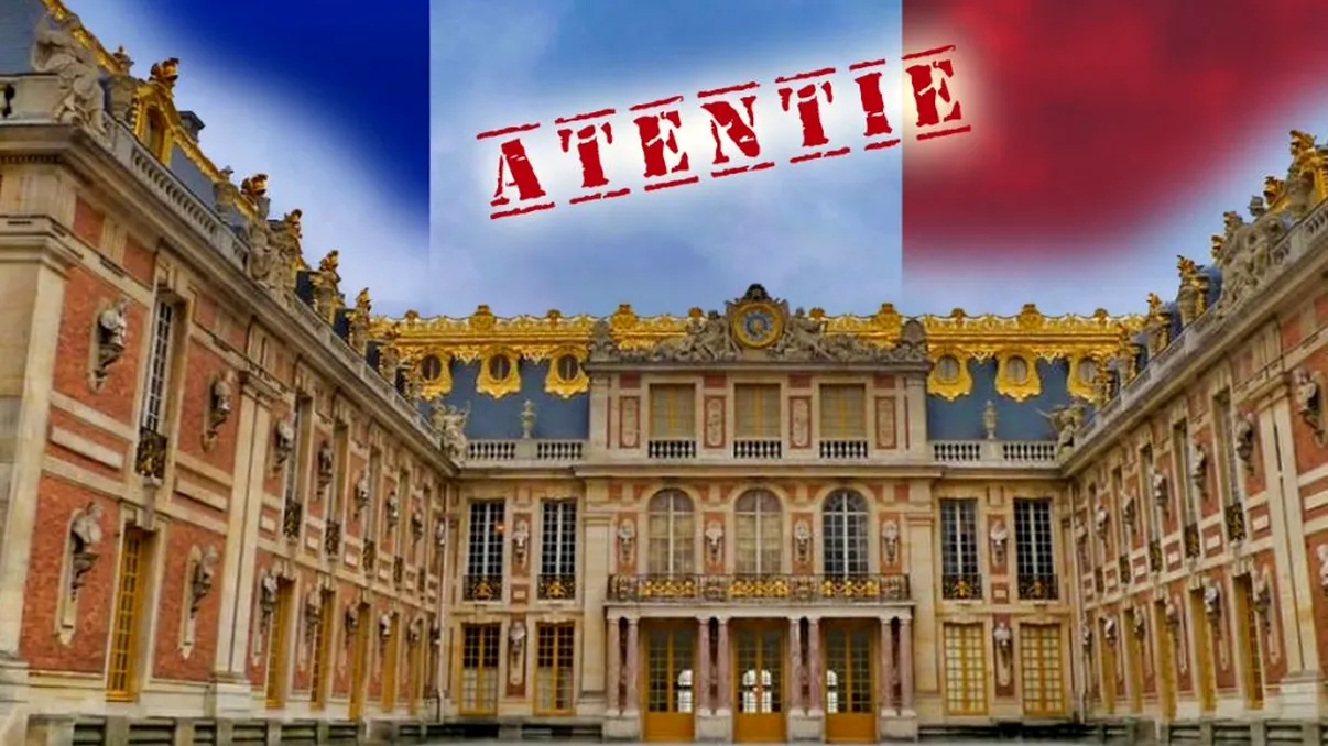 Atenţionare de călătorie pentru românii care merg în Franţa. După Luvru, Palatul Versailles a fost evacuat din cauza alertelor teroriste