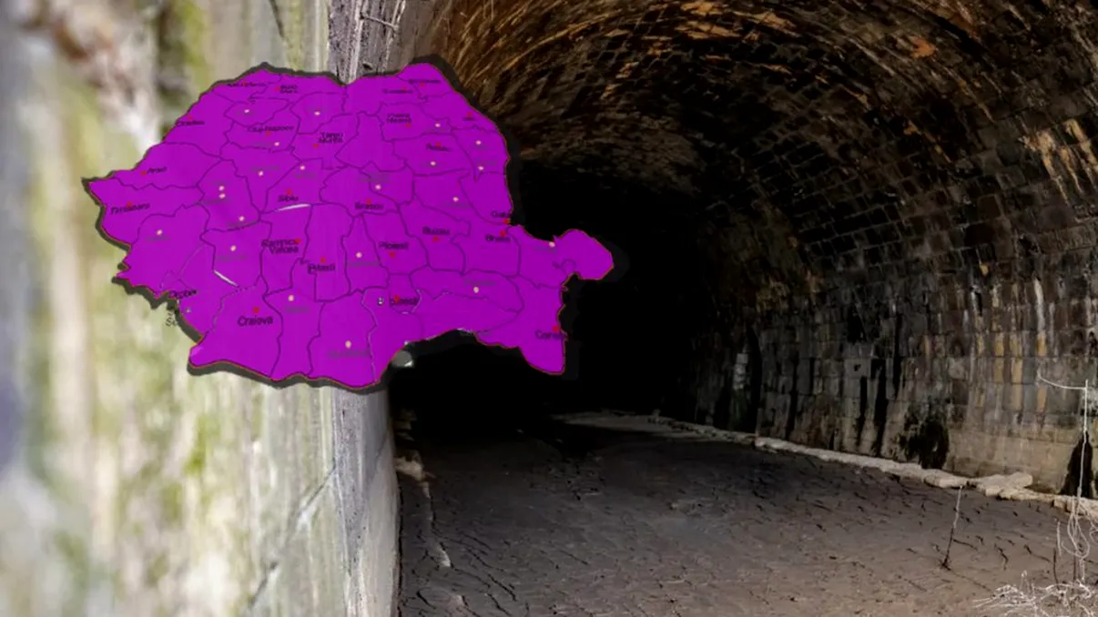 Orașul turistic din România unde se află multe tuneluri. Oamenii nu aveau habar ce se află chiar în centru