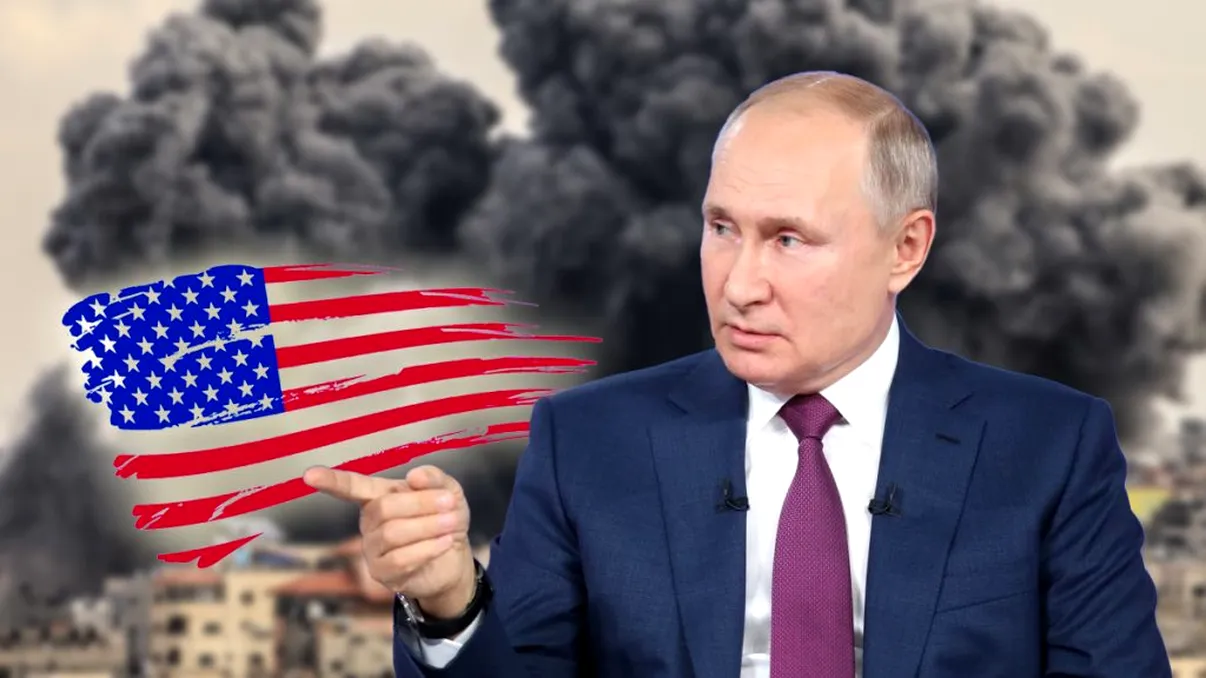 Vladimir Putin pune războiul din Israel pe seama SUA: 