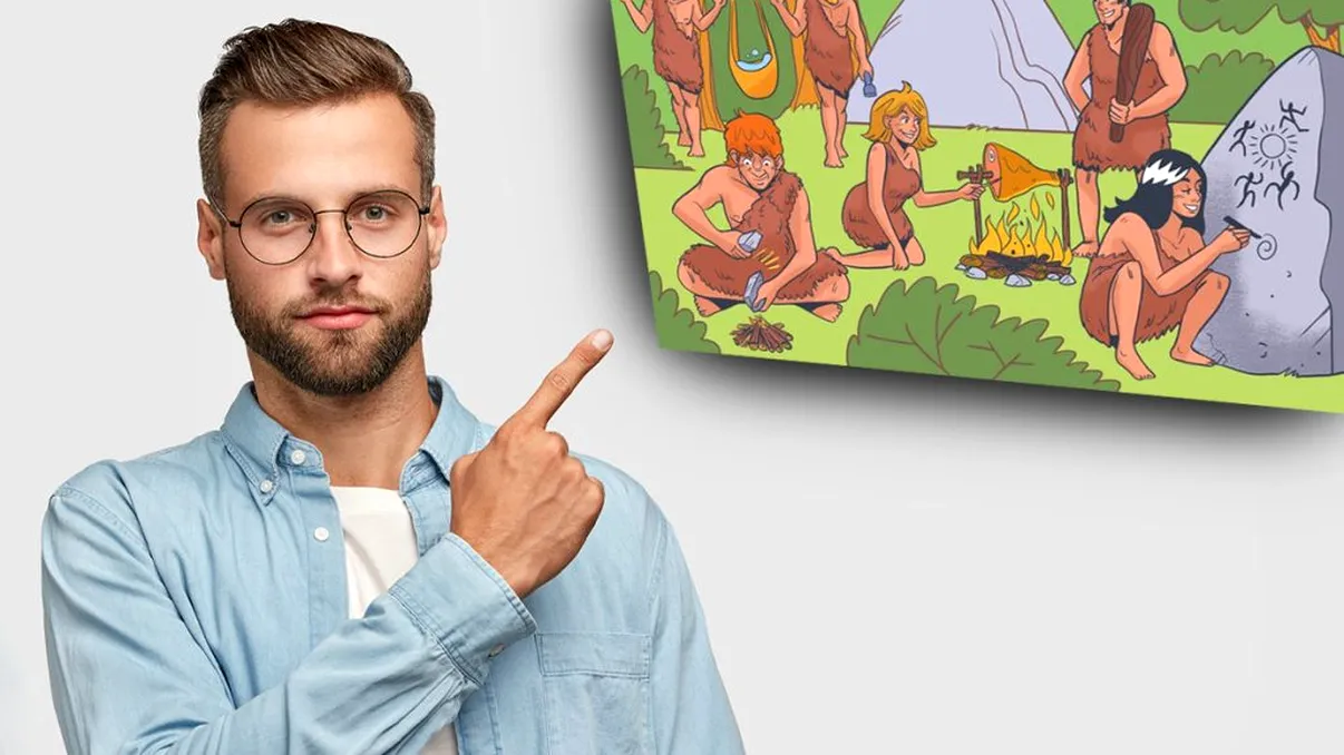 Test IQ. Care este omul venit din viitor din această imagine?