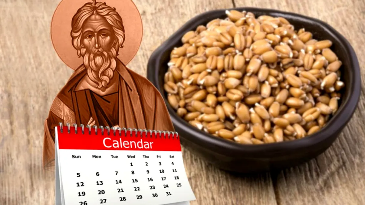 Sfântul Andrei 2023. Când se pune grâul la încolțit
