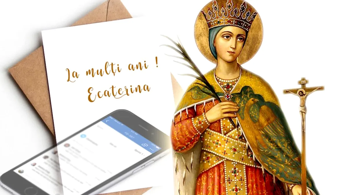 Mesaje și urări de Sfânta Ecaterina 2023. Cui spunem la mulți ani în