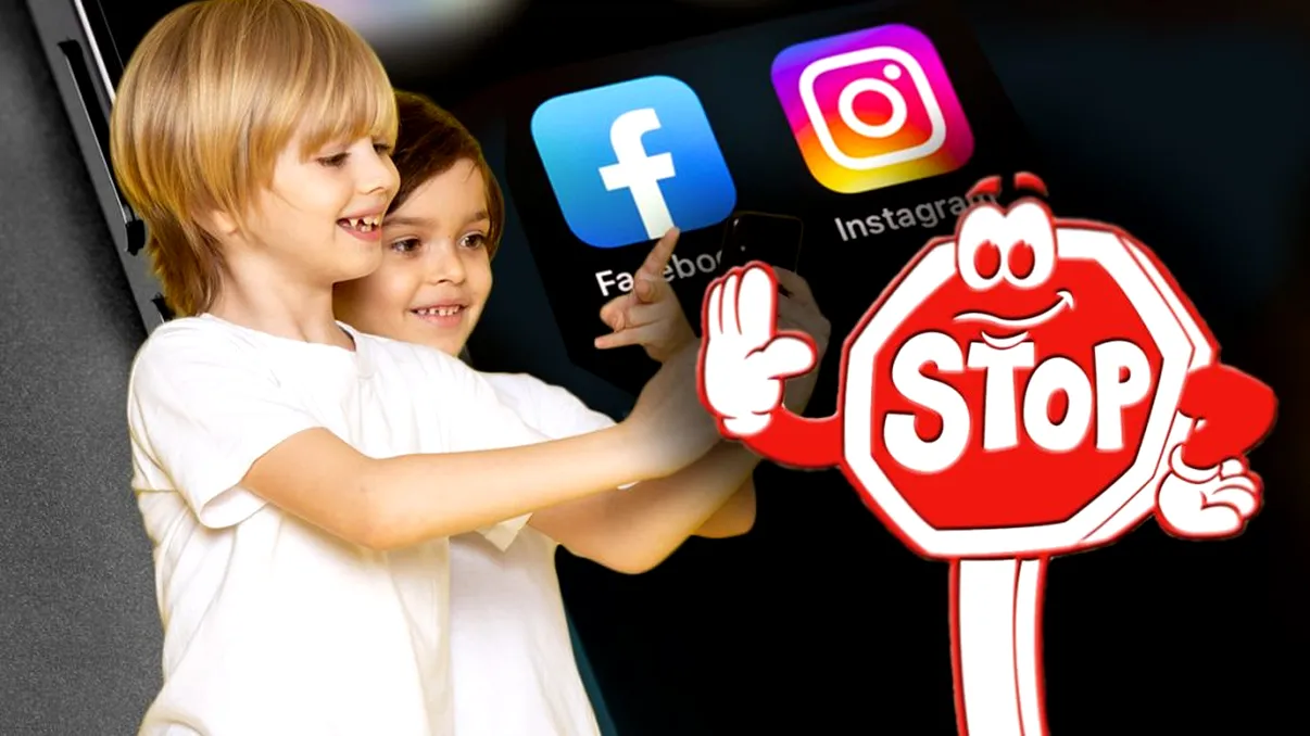 Proiect de lege: Minorii vor avea interzis pe Facebook sau Instagram până la 16 ani fără acordul părinţilor