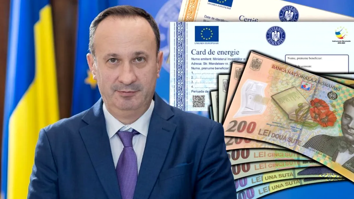 Valabilitatea cardurilor de energie, prelungită. Adrian Câciu, anunţ aşteptat de toţi beneficiarii. Până când se pot folosi banii