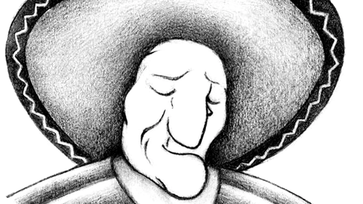 Iluzie optică veche. Unde este soţia omului cu sombrero? Puţini o văd în 4 secunde