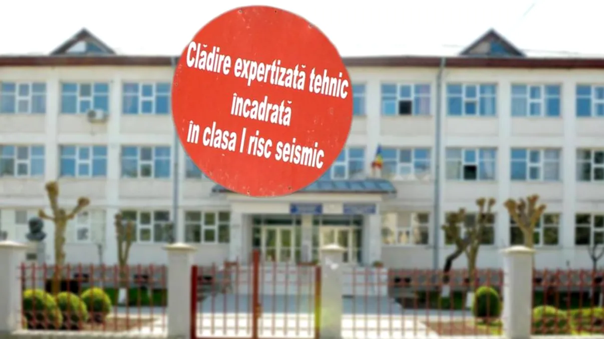 Liceul din București care are risc seismic. Pereții sunt deja crăpați, anunțul Primăriei