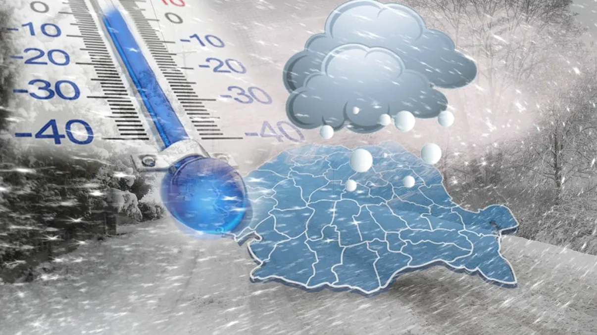 Ce temperaturi vom avea de Crăciun în România. Vremea se schimbă brusc în următoarele 3 zile