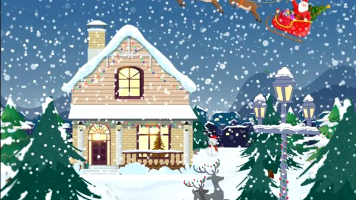 Testul de inteligenţă al zilei de duminică. Găseşte spiriduşul ascuns în imaginea de Crăciun!