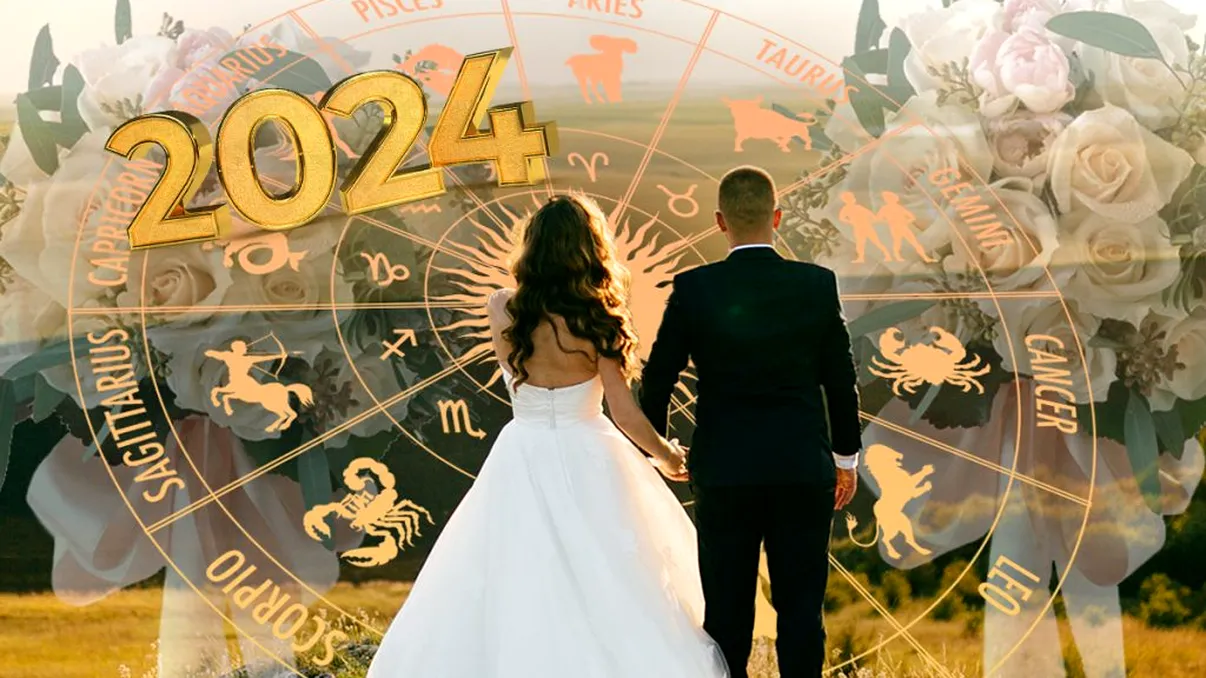 Cele patru zodii care se vor căsători după jumătatea lui 2024. Vor trăi cele mai frumoase clipe anul viitor
