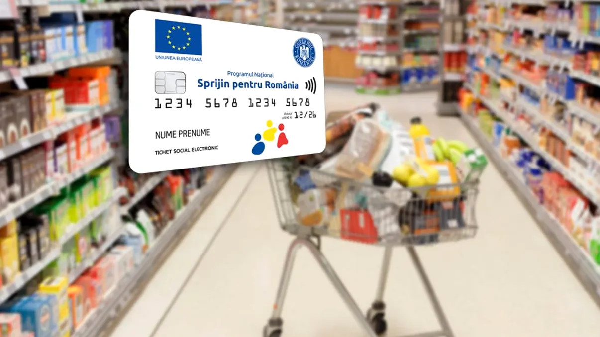 Cine va mai primi bani pe cardurile sociale pentru alimente. Plafonul veniturilor va crește