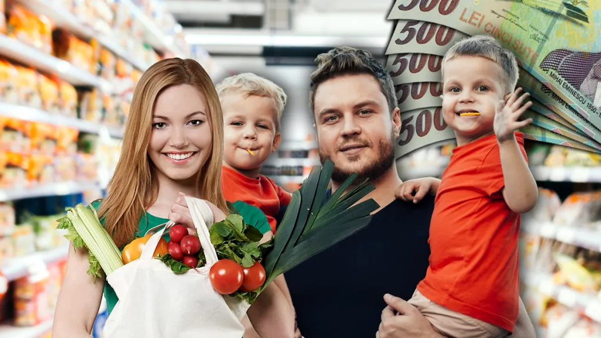 Suma minimă de care are nevoie o familie cu doi copii ca să trăiască decent în România după valul de scumpiri de la 1 ianuarie 2024