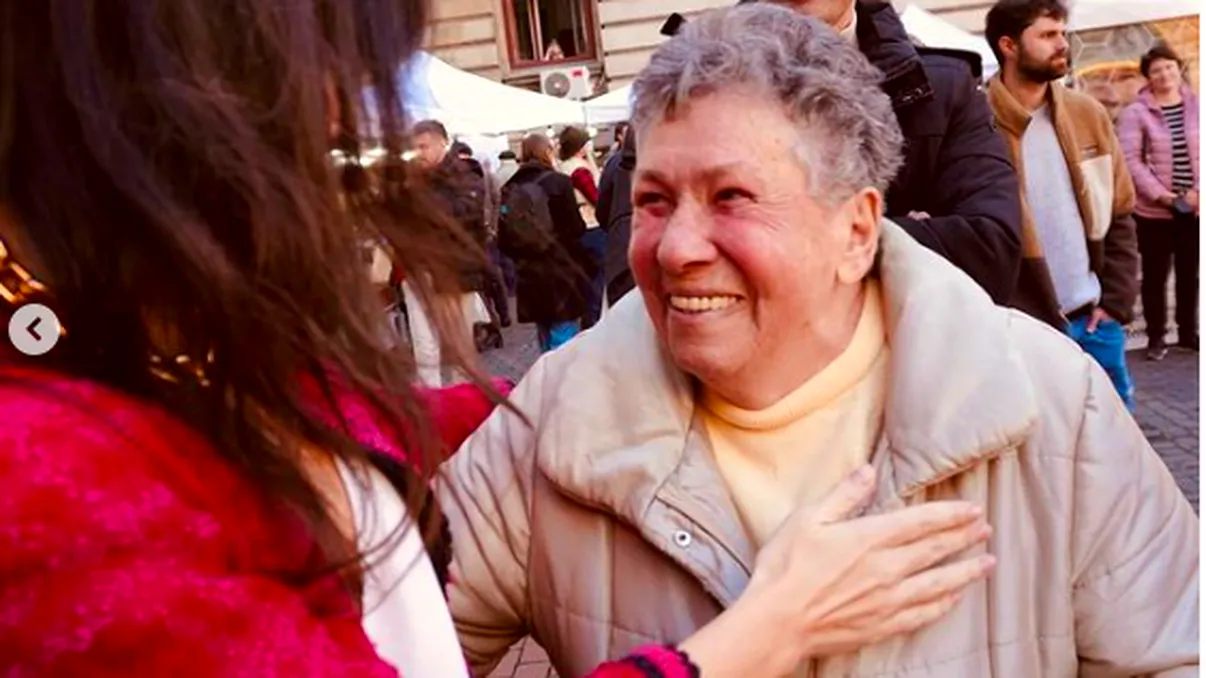 Ce a vorbit Dana Budeanu cu o pensionară în București: 