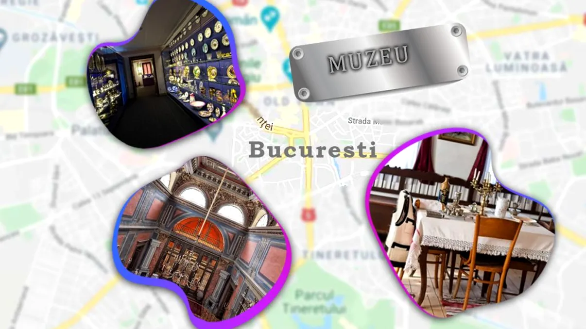 Cele mai frumoase muzee din Bucureşti. Nu ai voie să le ratezi, te duc imediat în altă lume. Surpriză la locul al doilea!