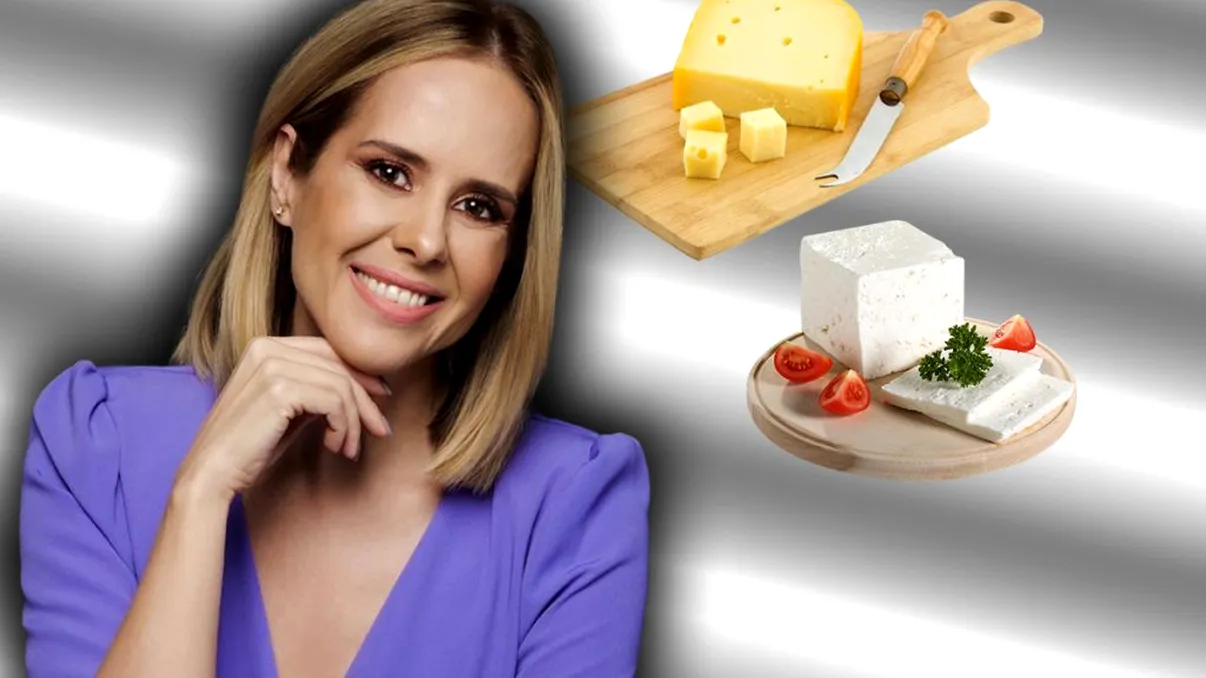 Diferențele dintre telemea și cașcaval. Care este mai sănătoasă, de fapt, Mihaela Bilic a dat răspunsul
