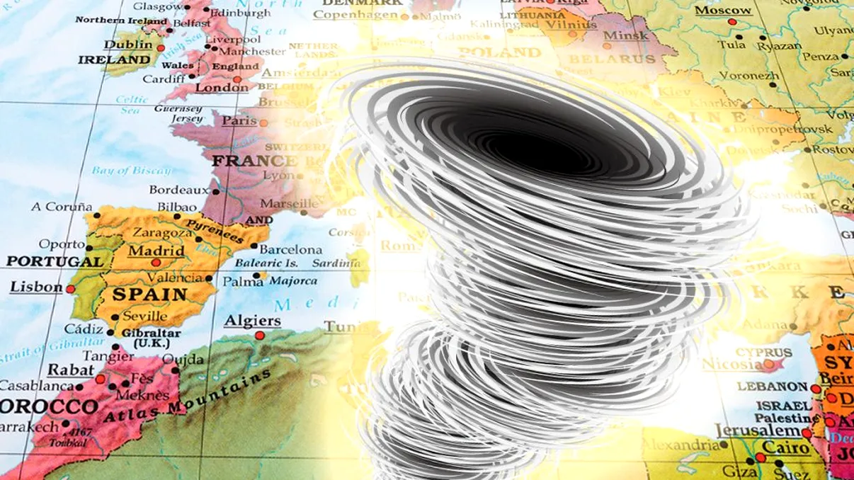 Furtuna Ignunn va face prăpăd în Europa. Meteorologii sunt în alertă