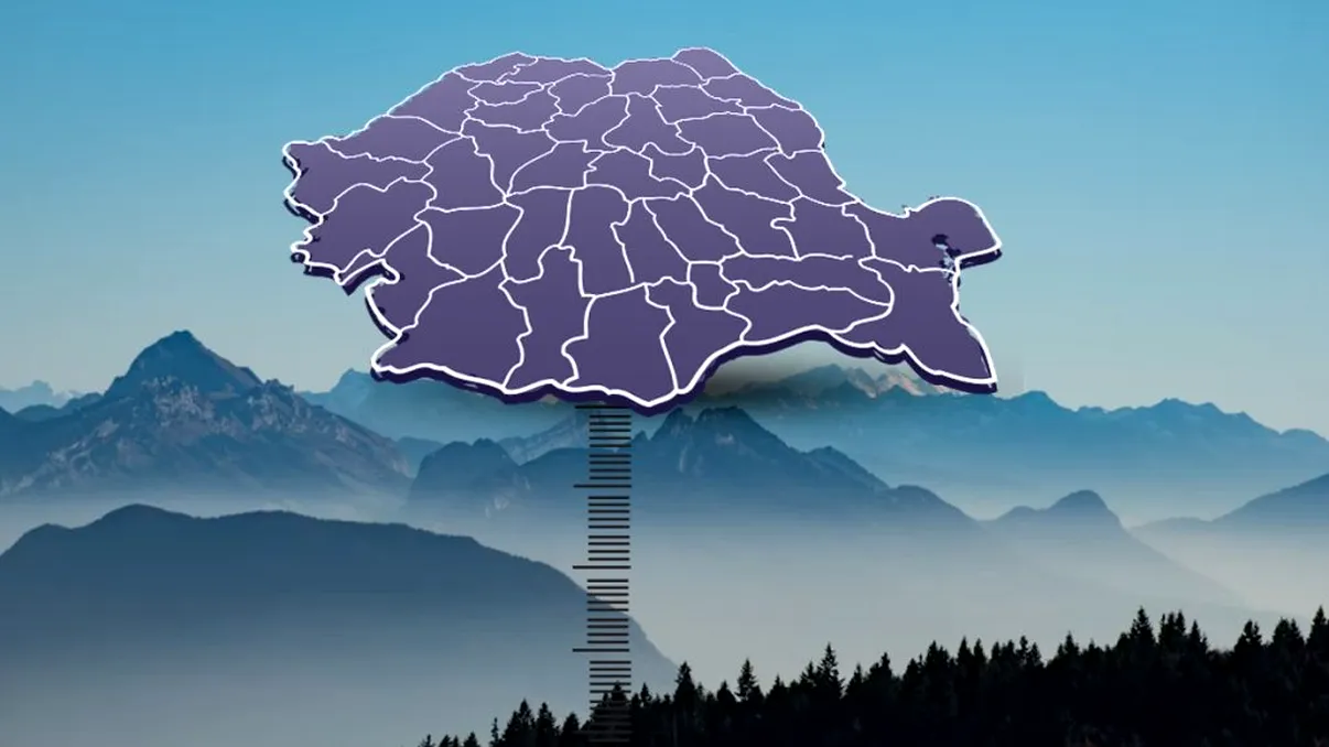 Oraşul din România situat la cea mai mare altitudine. Ai trecut de multe ori prin el fără să îţi dai seama de asta