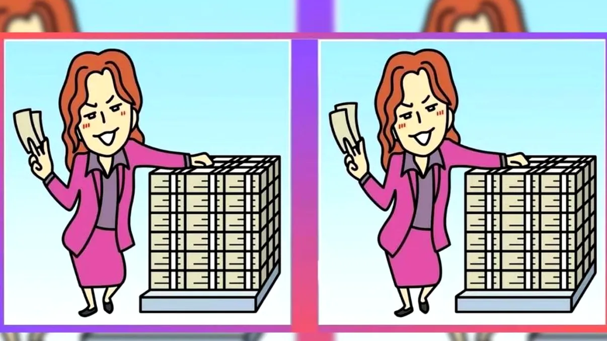 Test de inteligență. Tu poţi găsi cele 3 diferenţe între cele două doamne, în mai puţin de 17 secunde? Eşti un adevărat detectiv