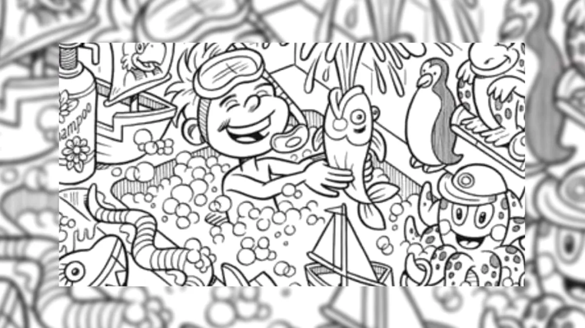 Test pentru cei cu vedere de vultur. Găseşte clopotul, lingura şi creionul, în 9 secunde!