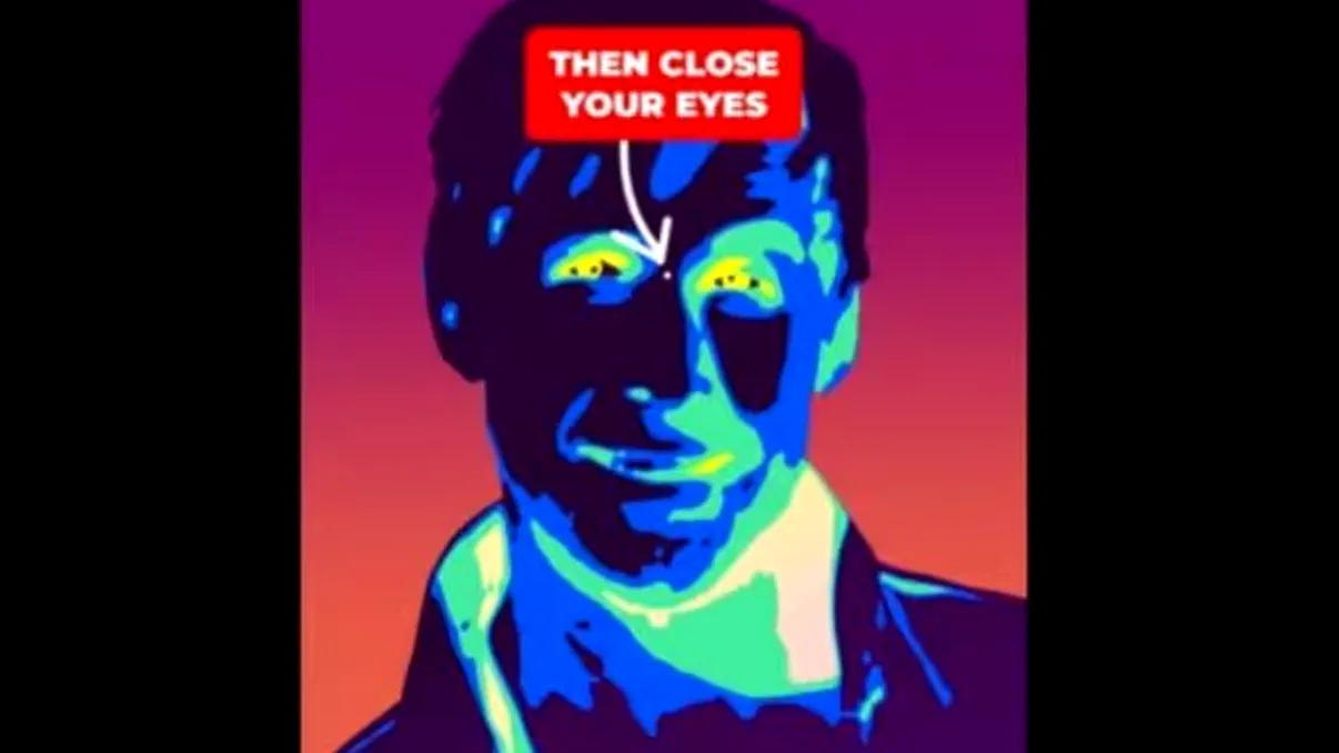 Iluzia optică pe care poți să o vezi doar cu ochii închiși. A devenit virală în lume, oamenii sunt uimiți