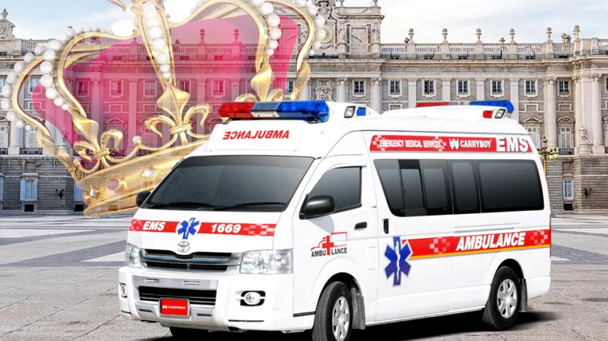 Panică la Casa Regală. Regina a fost transportată de urgență la spital VIDEO
