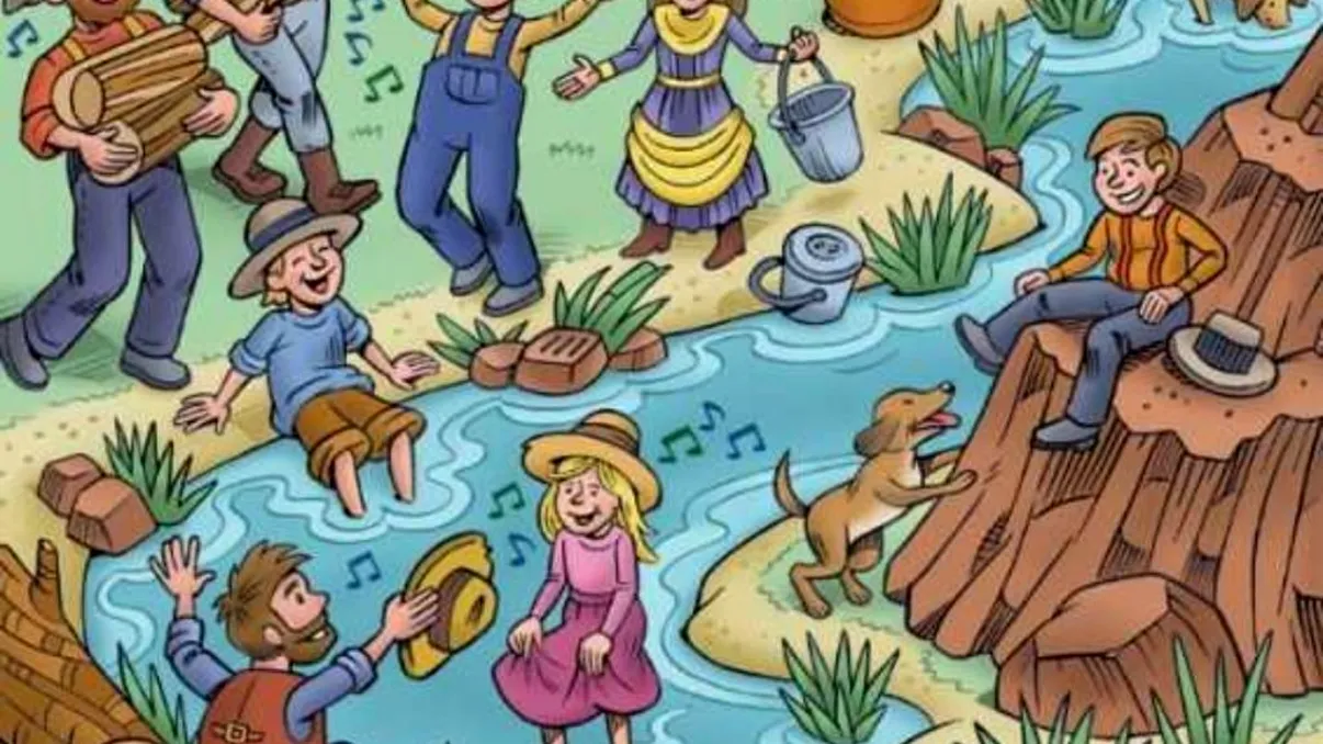 Test de inteligenţă pentru ziua de miercuri. Un penson este ascuns în imaginea din vremuri de demult. Îl observi?