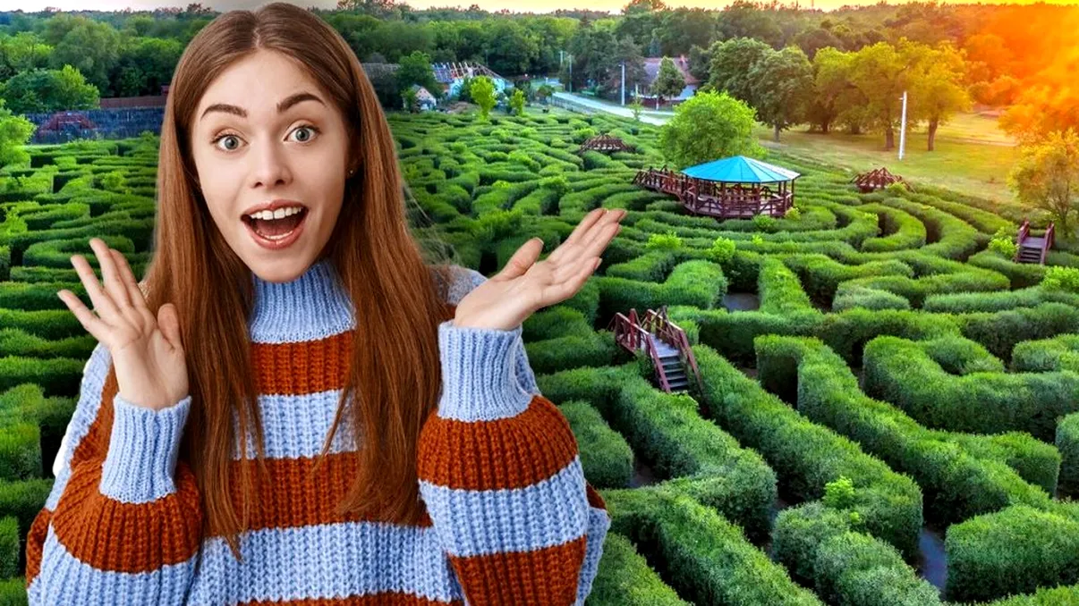 Unul dintre cele mai mari labirinturi din Europa este la două ore de România. Ce poți găsi acolo