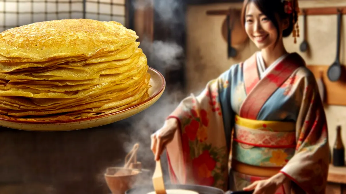Ce pun gospodinele din Japonia în clătite ca să fie super pufoase și moi. Ceva mai bun nu vei mânca
