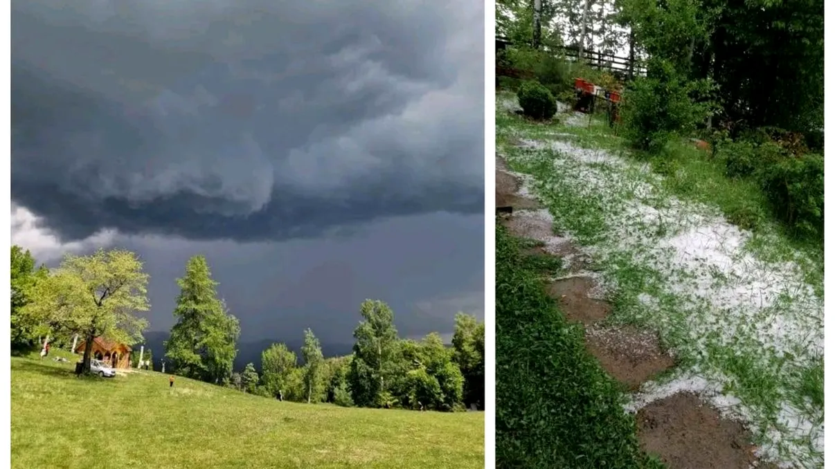 Grindina a distrus culturi întregi din România. Sinaia e sub ape. Vremea a făcut ravagii în a doua zi de Paşte