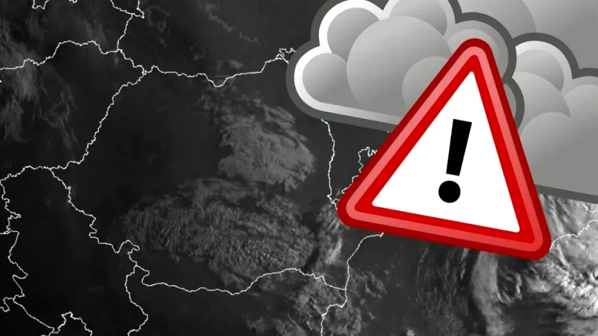 Alertă ANM de cod roșu și portocaliu în România! Zonele lovite puternic de ploi și grindină cât mingea de ping pong