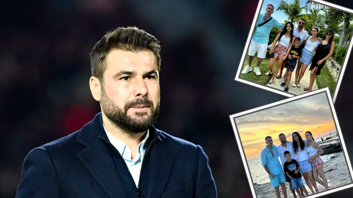 Fotografie rară cu familia lui Adrian Mutu. Cât de schimbați sunt copiii săi, Mario e de nerecunoscut