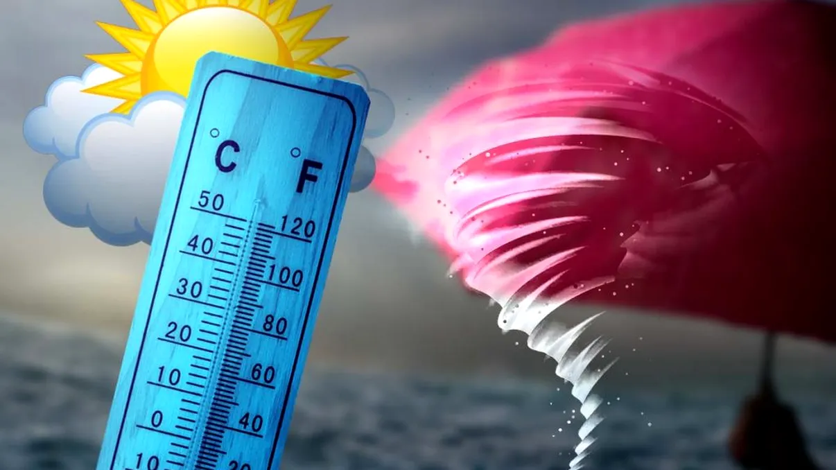 Furtună supercelulară în orașul Rovinari din Gorj. Oamenii s-au baricadat în case, cum explică specialiștii fenomenul rar