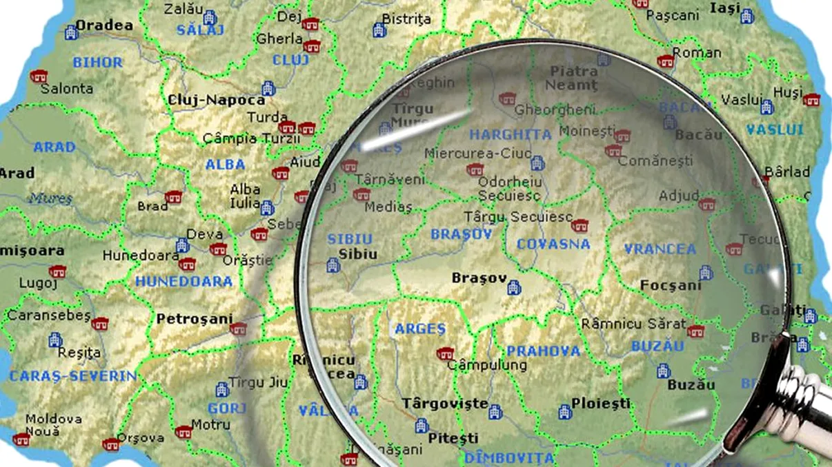 Orașele din România prin care trece Paralela 45. Sigur nu le știai pe toate