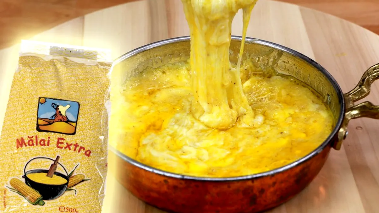 Cât mălai se pune la 1 litru de apă pentru mămăligă. Ce trebuie să faci înainte să stingi focul, așa știi sigur că nu se va întări