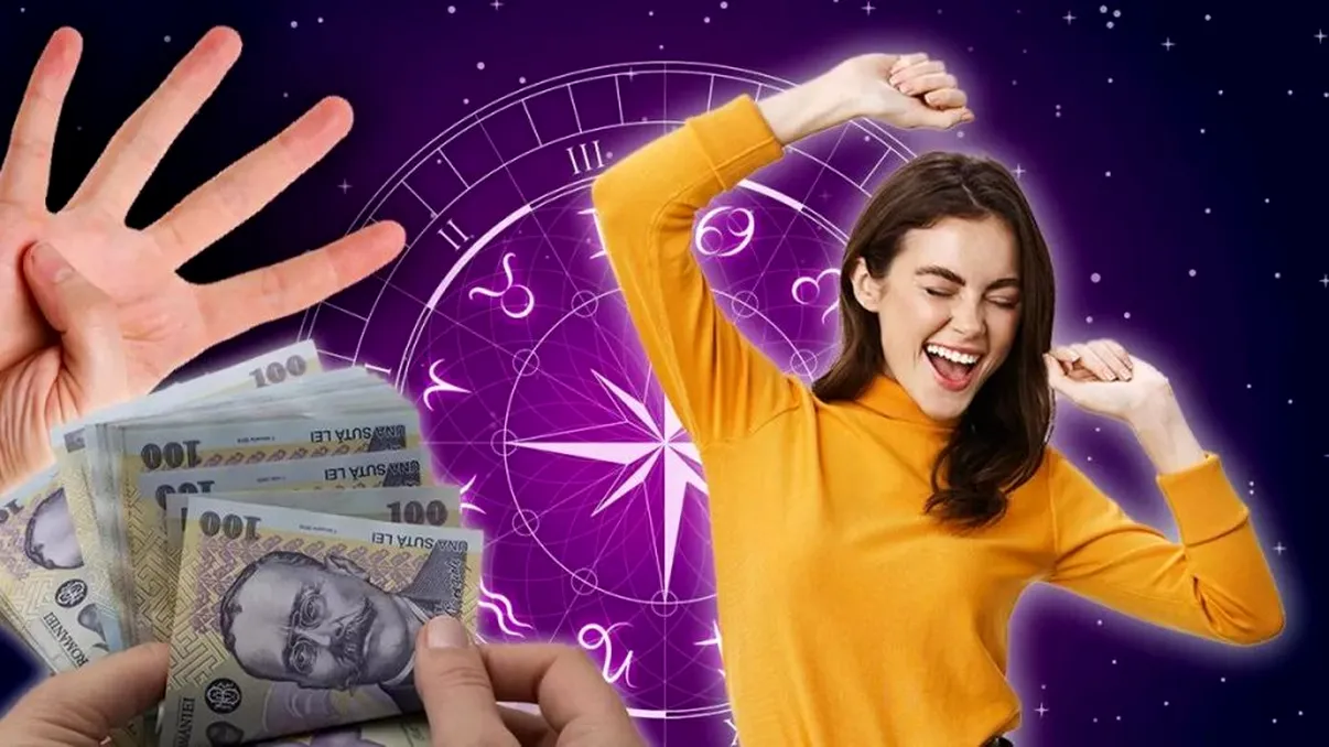 Zodiile care pot câștiga sume colosale de bani începând din 25 iulie 2024. Norocul e de partea lor