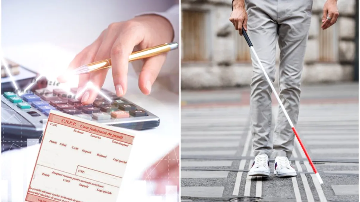 Cu ce pensie de nimic s-a ales un nevăzător după recalculare. Banii ăștia abia îi ajung pentru mâncare