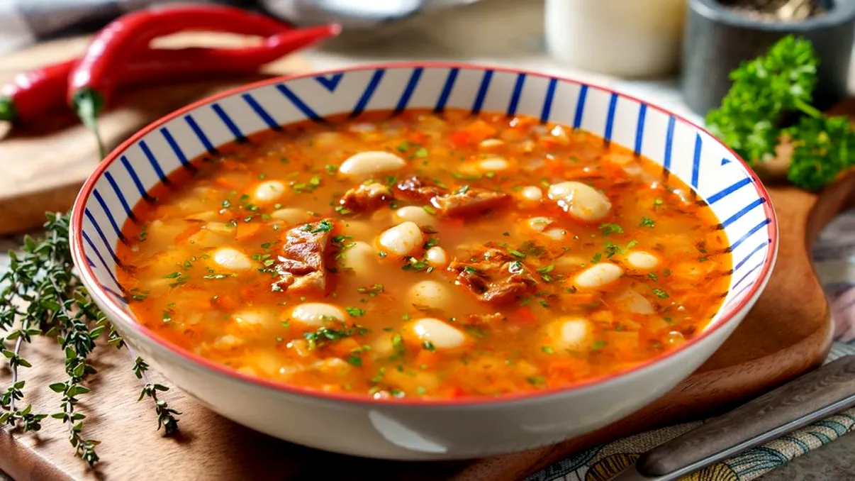 Trucul pentru cea mai bună ciorbă de fasole. Nu trebuie nici să o mai pui la înmuiat, secretul pe care vei regreta că nu l-ai știut