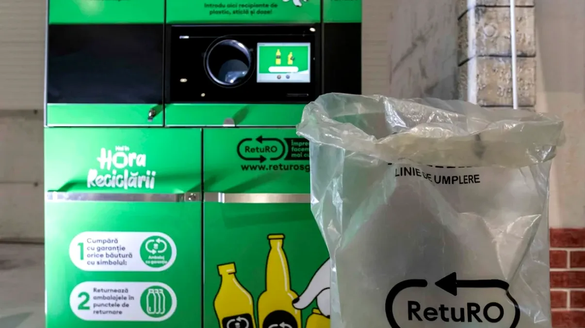 Câte PET-uri au reciclat românii până acum. România a înregistrat un record. Ce se va întâmpla cu garanția de 50 de bani din 2025