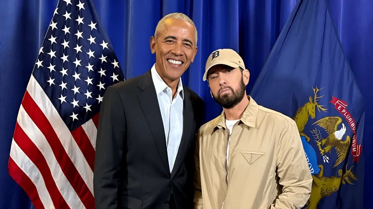 Barack Obama, cel mai mare fan Eminem. Fostul președinte a cântat piesa legendarului artist, clipul e viral