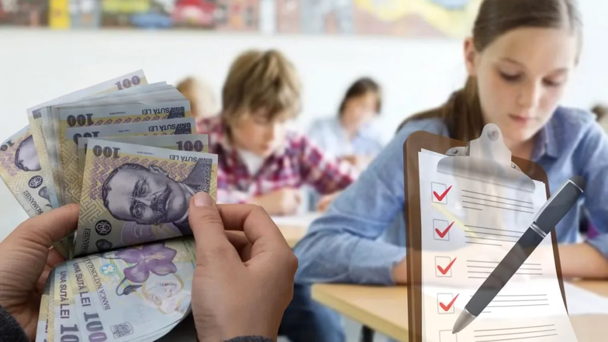 Câți bani iau elevii care primesc burse școlare în 2024. Pe ce dată li se virează suma pe card