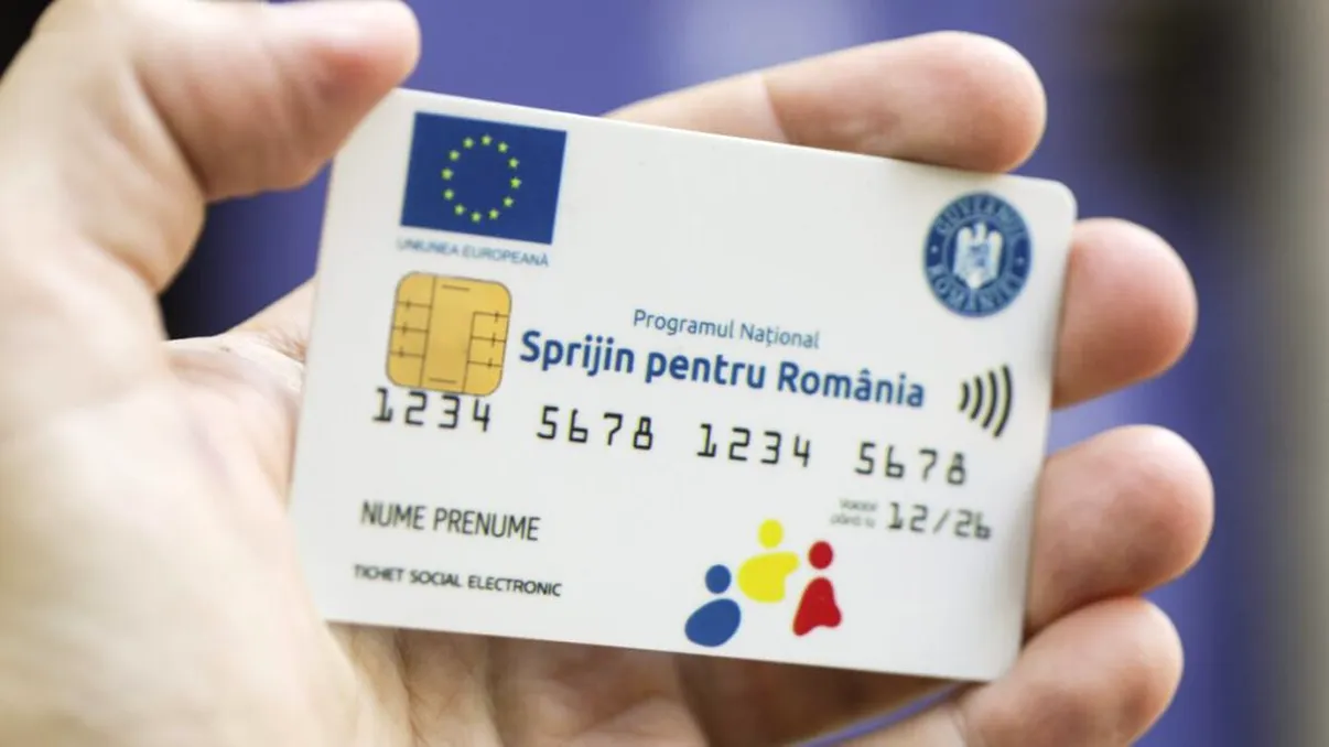 Câți bani primesc românii pe cardurile sociale pentru alimente. Sumele vor fi virate pe 15 octombrie