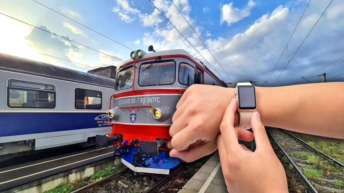 Cum va fi afectat mersul trenurilor de schimbarea orei. Anunțul făcut de CFR