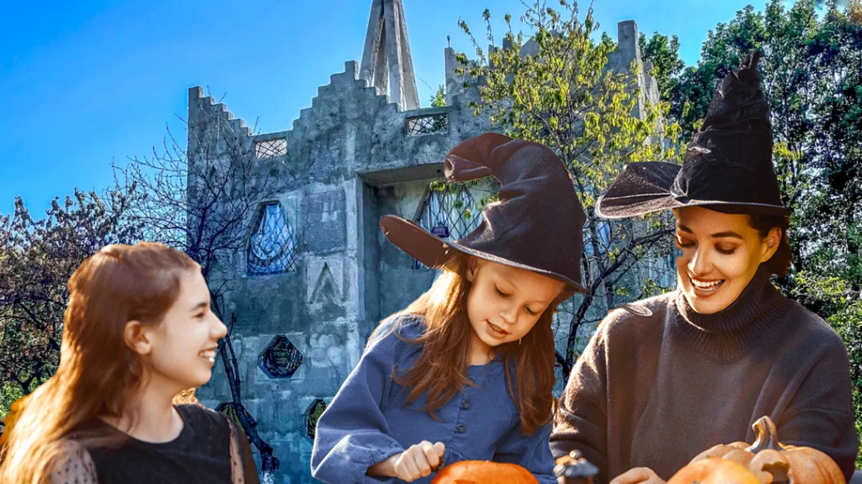 Destinația turistică din România perfectă pentru luna octombrie. Ce poți vizita la Castelul Vrăjitoarelor din Gorj