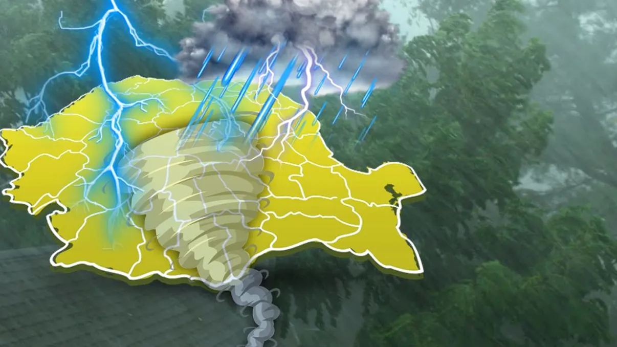Gata cu temperaturile de vară! Vremea schimbă foaia în România, cod galben de ploi și vânt în aceste zone