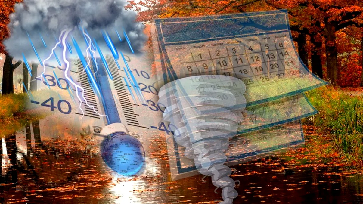 Prognoza meteo ANM pentru săptămâna 14-20 octombrie: Temperaturile scad, iar precipitațiile se transformă în ninsoare, la munte